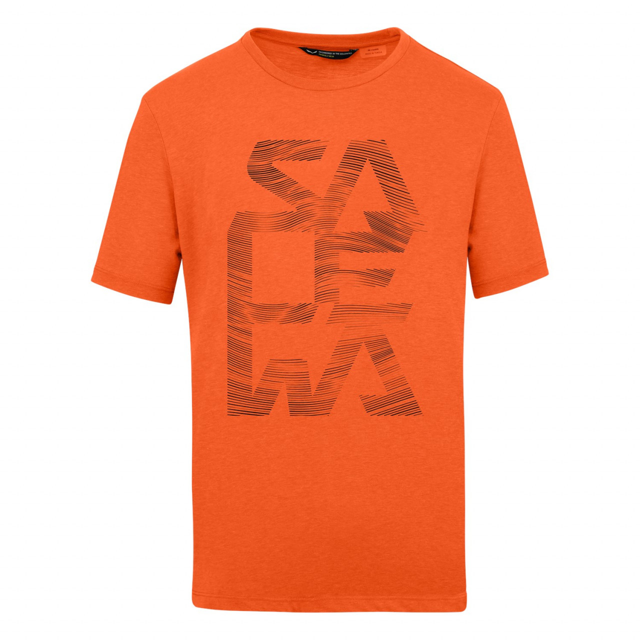 Salewa Print Dry Erkek T-Shirts Turuncu/Kırmızı Turuncu Türkiye 271593HWU